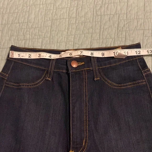 Vibrant M.I.U Women’s 9(W28) Dark Wash Blue Denim High Waist Skinny Jeans USA - Picture 10 of 13